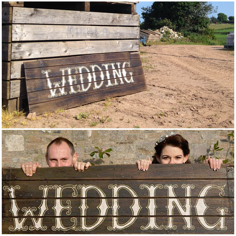 Wedding Door Sign 1